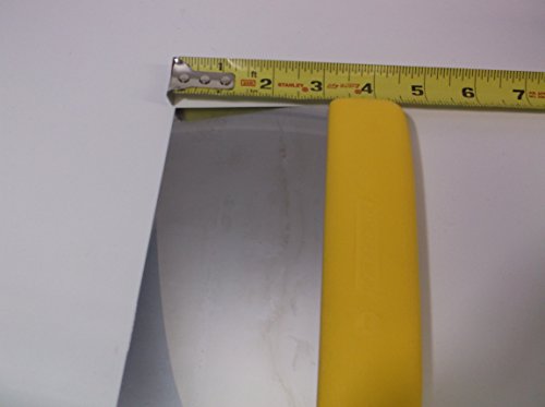 image for The Chef Shops Dexter S196 Yellow Handle 6X3 Pizza Shop Dough Cutter B