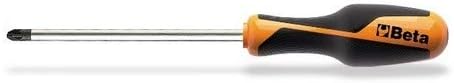 Beta 12690003 Model 1269 Pz3 Screwdrivers for Cross Head Pozidriv-Supadriv Screws, Pz3, Orange