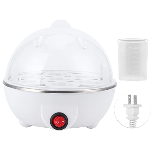 Cocedor de Huevos Eléctrico, 350 W, Mini Cocedor de Huevos Multifuncional, Vaporizador, Cazador Furtivo, Hervidor de Huevos Eléctrico para Uso en la Cocina, Cocedor de Huevos