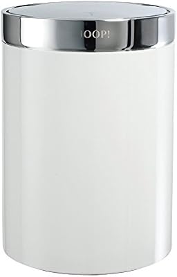 Joop Bathroom Chromeline Badeimer Chrom Weiss Mit Schwingdeckel Amazon De Kuche Haushalt