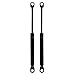 Maxpow 2 Pcs Gas Charged Universal Lift Supports Struts Shocks Springs Dampers Extended Length 10 inches, Compressed Length 6.54 inches, 60lbs Force, 10.2mm Eyelet ends 4037,SG459003