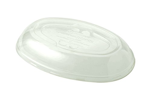 World Centric BOL-CS-UBB Compostable Ingeo Burrito Bowl Lids (Pack of 300)