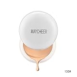 Pawaca Perfecting Flawless Cream Concealer Isolation Powder Face Base Foundation Makeup Waterproof Oil-Control Moisturizing Repair Scar (Light Skin Color)
