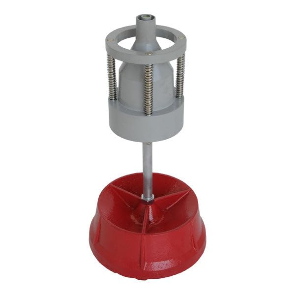 Neilsen CT1108 Portable Wheel Balancer with Bulls Eye Spirit Level, Machined Aluminium Head, 22.5/8in Height 11.7/8in Diameter, Rust Resistant Base.