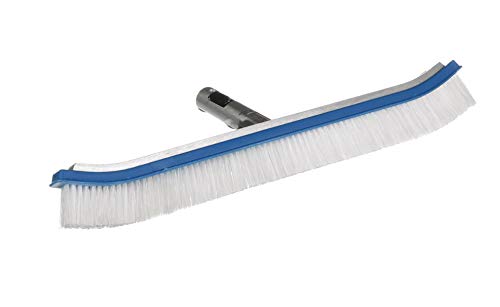 Blue Devil Pool Wall Brush Deluxe with Poly Bristles - 18"