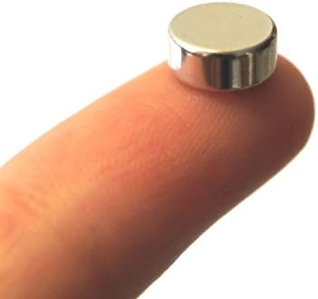 10 x Neodym Magnets Discs 9 mm (D) X 4 mm (H) Strong Cylinder Magnets