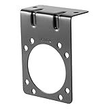 CURT 58291 Vehicle-Side Trailer Wiring Harness Mounting Bracket for 7-Way RV Blade