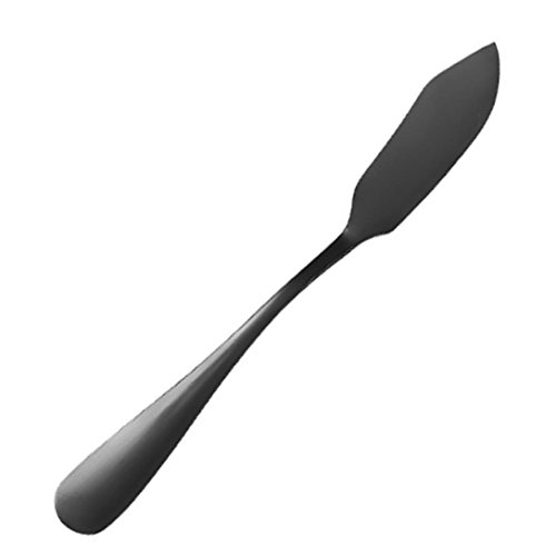 Clearance Sale! Angled Icing Spatula Spreader, Iuhan Stainless Steel Butter Cheese Cake Cream Tool Spatula Handle Baking Mould (Black)