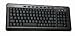 iMBAPrice USB Backlit Blue LED Multimedia Keyboard, Piano Black (iMBA-SBL-BKB)