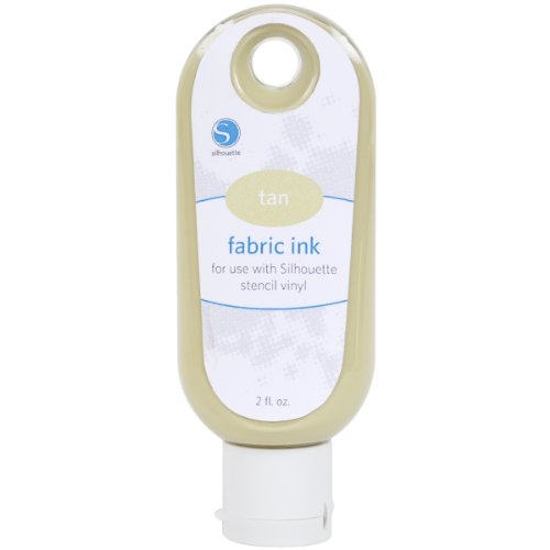 Silhouette Fabric Ink, Tan