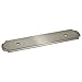 Cosmas® B-112-96SN Satin Nickel Cabinet Hardware Handle Pull Backplate / Back Plate - 3-3/4