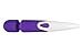 Shibari Halo, 10-Speed, Wireless, Waterproof, Power Wand Massager (Purple)