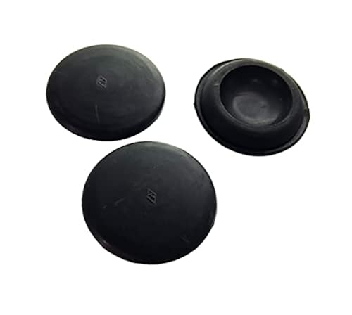 thumbnail image 2 of 3/4\" Rubber Hole Plugs With Compression Stem - Black Rubber Plugs For... 2 of 10