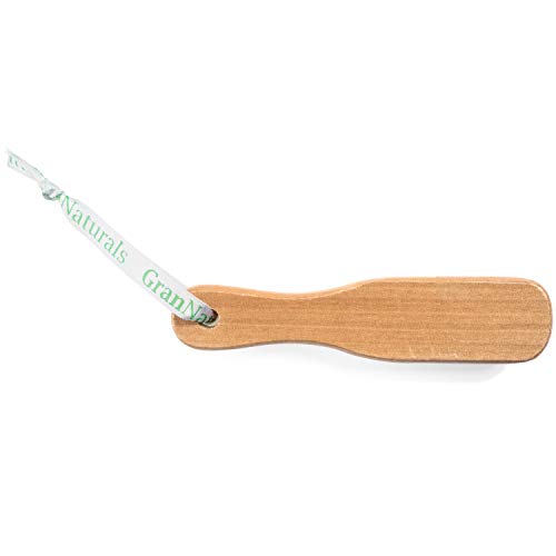 GranNaturals Pumice Stone Brush for Feet with Handle - Thumbnail 3