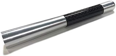 R1 ショートアンテナ 車 カーボン ラジオ 受信 アンテナ スペーサー付属 スバル シルバー 12cm Rj1 Rj2