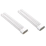 AQUANEAT 2 PCS 18W Watt UV Light Bulb 2G11 Base for Aquarium UVC Sterilizer