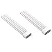 AQUANEAT 2 PCS 18W Watt UV Light Bulb 2G11 Base for Aquarium UVC Sterilizer