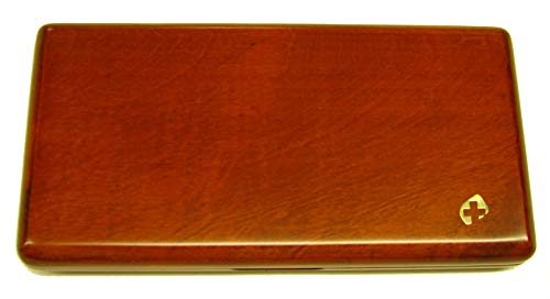 9-Reed Bassoon Reed Case Stained Wood - Thumbnail 2