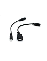 pluspoe 5 V2.4 A Micro USB Kit para Dropcam, Raspberry Pi, Android, Tablet, mando a distancia Fuente de alimentación USB de extensión de alimentación PoE a través de Ethernet Cable, hasta 328 pies