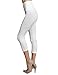 M-Rena Tummy Tuck High Waist 3/4 Cropped Leggings