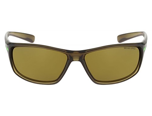 Men's Rabid Rectangular Sunglasses, Cargo Khaki/Green Pulse Frame, 63 mm