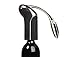 Rabbit Original Vertical Lever Corkscrew Wine Opener with Foil Cutter and Extra Spiral (Gun Metal Grey)