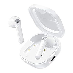SOUNDPEATS-TrueAir2-Wireless-Earbuds-Bluetooth-V52-Headphones-Wireless-Earphones-with-Qualcomm-QCC3040-TrueWireless-Mirroring-4-Mic-cVc-80-Total-25-Hours-White SoundPEATS TrueAir2 Wireless Earbuds Bluetooth V5.2 Headphones Wireless Earphones with Qualcomm QCC3040 TrueWireless…
