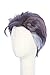 HANGCosplay Short Brown Hair with White Streaks Wig for Costume Party and Daily Use Doctor Strange Cosplay