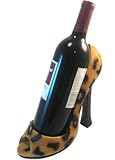 Leopard High Heel Wine Bottle Holder Leopard High Heel Wine Bottle Holder