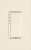 Insteon 2477DLAL Smart Dimmer Wall Switch, Dual-Band, No Neutral Required, 600 Watt (Light Almond) - Works with Alexa & Google Assistant via Insteon Hub