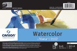 Montval Watercolor Block 140LB 6X9