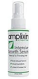 Amplixin Intensive Hair Growth Serum Against Hair Loss, Receding Hairline and Baldness, Infused with Biotin and Caffeine, Promotes Healthy Hair Growth, SLS and Paraben Free