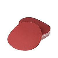 Rannb 20pcs 7-Inch 240 Grit Hook & Loop Sanding Disc Sanding Grit Aluminum Oxide Abrasive