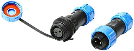 SP21 Panel Mount IP68 Waterproof Plug Nut Circular Multipole Plug&Socket Connectors Socket Connector 500V / 30A Multipole