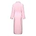 Richie House Women's Plush Soft Warm Fleece Bathrobe RH1591-H-L-FBA, Pink, Large