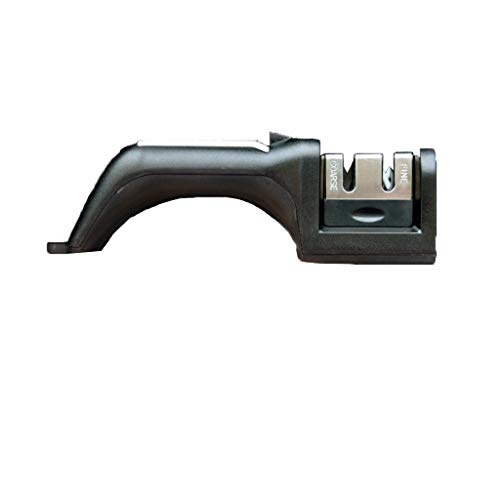 Brush Cup,LtrottedJ KnifeSharpener Quick Sharpener 3 Stages SharpenerKnife Grinder Silicone Rubber (Black)