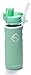 Hydracy Fruit Infuser Water Bottle - 25 Oz Sports Bottle with Full Length Infusion Rod and Insulating Sleeve Combo Set + 27 Fruit Infused Water Recipes eBook Gift - Aqua Green