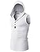 H2H Mens Various Colors Hooded Sleeveless Tank Top