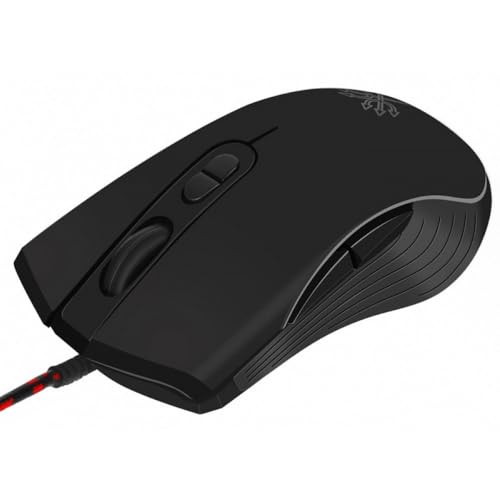 GADIRIA DunMoon Wired Gaming Mouse - 1,200 to 7,200 dpi, Optical Gaming Mouse, Ergonomic, LED with 7 Programmable Buttons, RGB Lighting for PC, Laptop, Computer - Gaming Mouse.