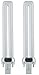 Sunlite PL13/SP65K 13-Watt Compact Fluorescent Plug-In 2-Pin Light Bulb, 6500K Color (2 Pack, 6500K - Daylight)