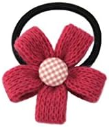 Sassy Flower - Baby Girl & Toddler Ponytail Holder / Hair Band - Hot Pink