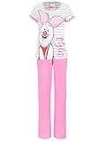 Disney Winnie The Pooh Womens' Piglet Pajamas Medium