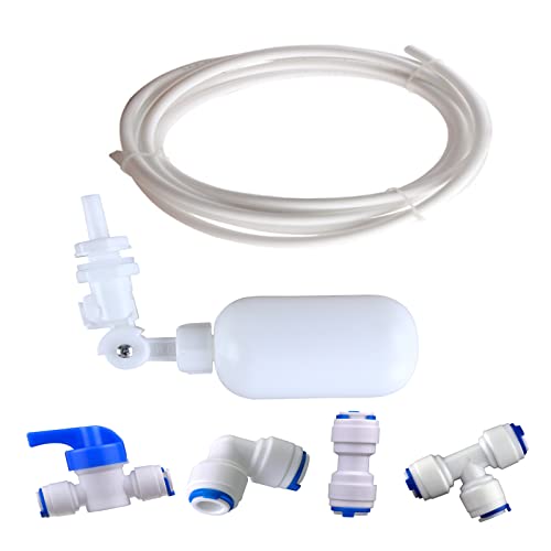 COMUSTER 1/4" Tube Float Valve Top Mount Version Kit For Keurig's Tank