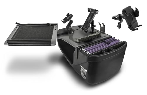 AutoExec Reach Desk Front Seat Car Desk and Portable Workstation Printer Stand,…