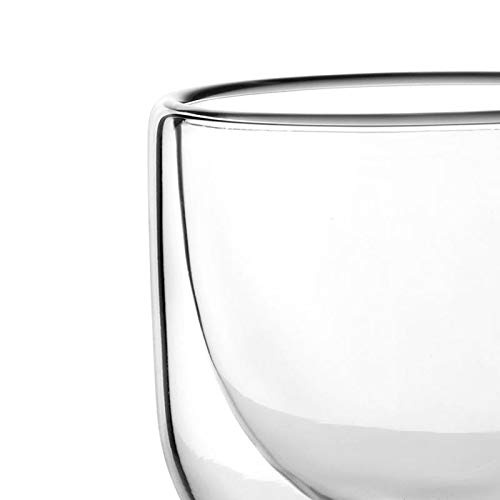 VIVA Scandinavia Teekanne mit Siebeinsatz, Glas Teekocher im Set mit 4 kleinen Tee-Tassen aus Borosilikat Glas und Serviertablett grau, Geschirrspüler-geeignet, Tropffrei, 0,75 Liter – Bild 7