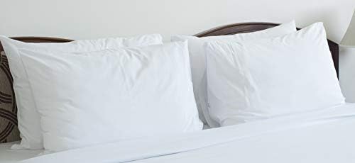 B Grade 12 Pillow Cases - Polycotton, Bulk Pack, 130 Thread Count Standard Size, Physical Therapy Clinic,Churches, Schools, Parties, Hotels, Camps, Seminaries & Chair Covers