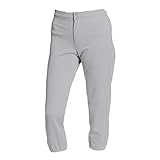 Intensity Girl's Low Rise Double Knit Pant,Youth, Large, Grey