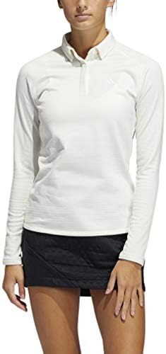 ゴルフウェア 長袖シャツ ブラッシュドワッフル L Sボタンダウンシャツ ストレッチ Llレディス 注目ブランド O レディース オフホワイト 保温