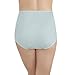 Vanity Fair Women's Perfectly Yours High Waisted Brief Panties, Lace Nouveau-Azure Mist, 7