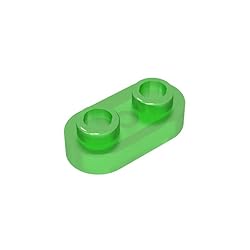 Gobricks GDS-1403 Plate Special 1x2 Rounded with 2